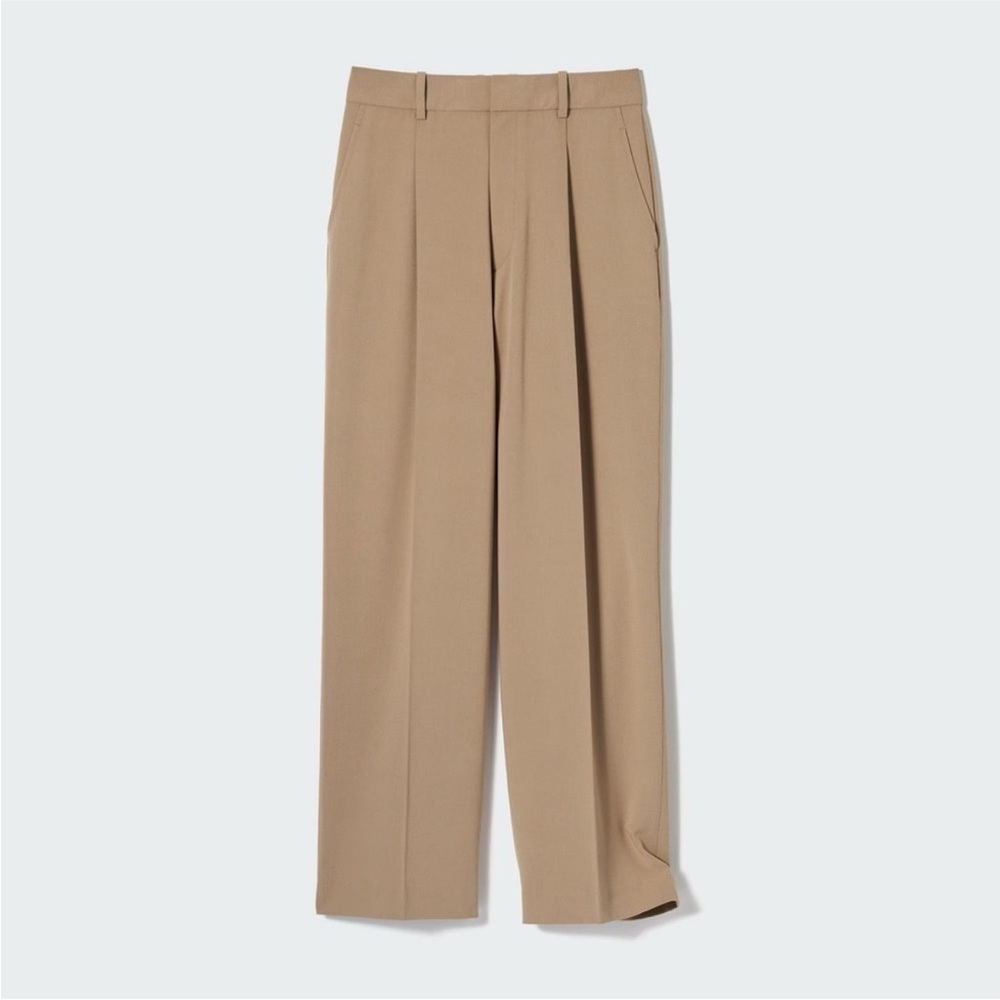 Uniqlo Wide-Fit Pleated Pant XS